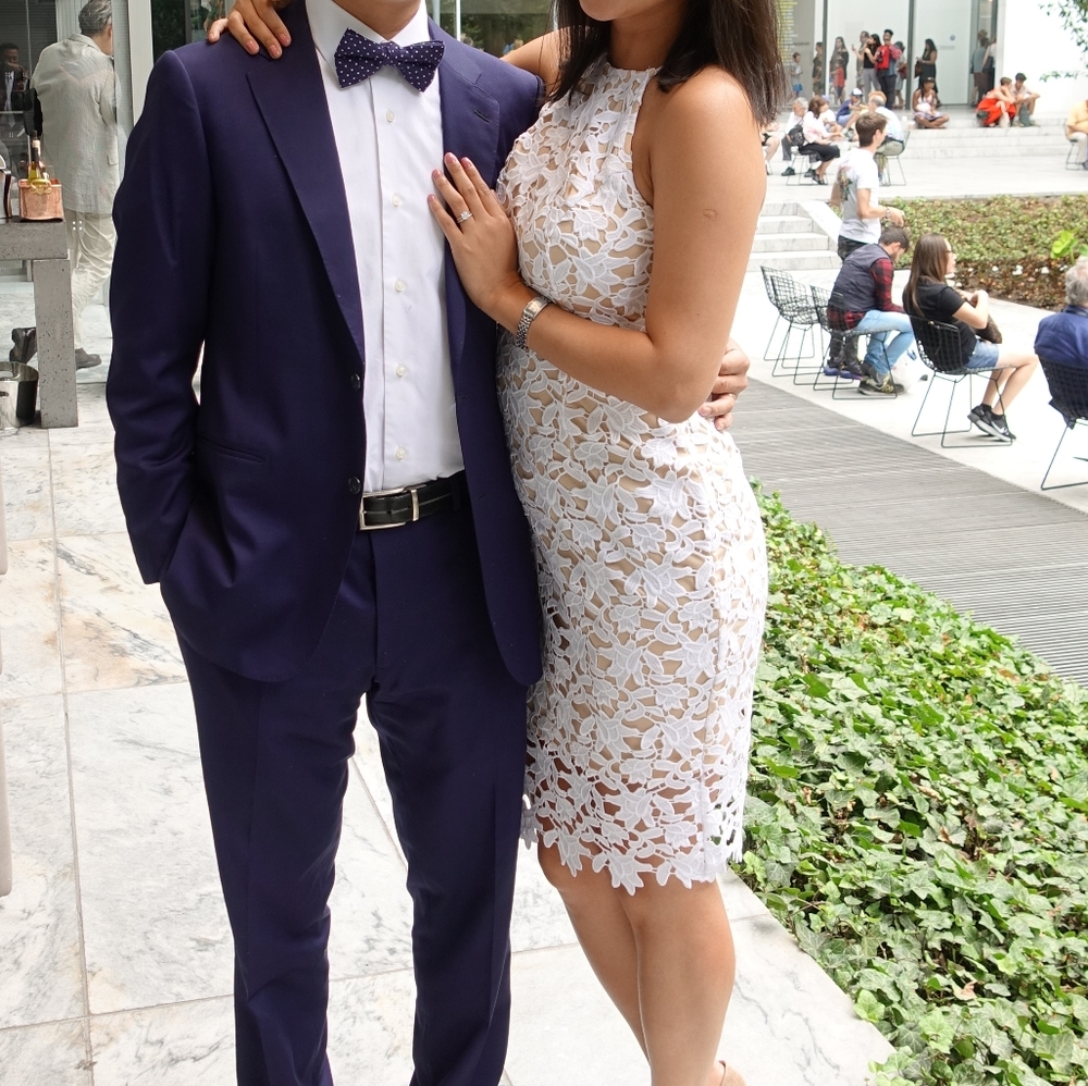 Little white lacy dress